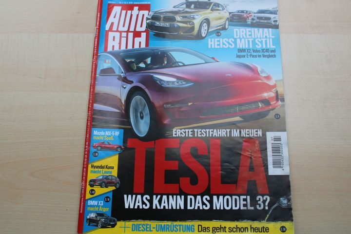 Deckblatt Auto Bild (07/2018)